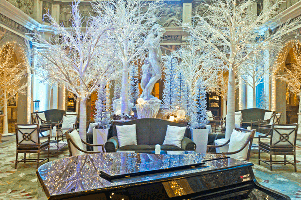 Blue and White for the Holidays at The Four Seasons, Florence