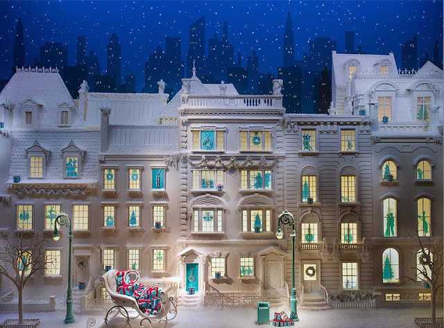 NYC Holiday Windows ~ Tiffany and Co’s Miniature Winter Wonderland